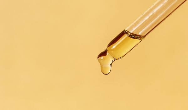 Bakuchiol in a glass dropper