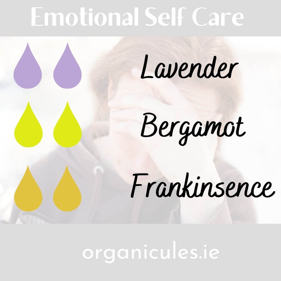 Lavender essential oil blend for emotional selfcare
