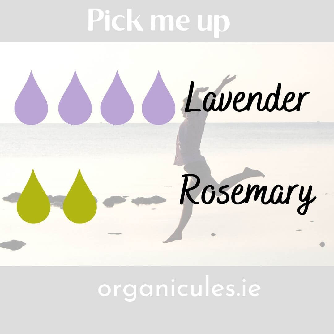 Lavender essential oil blend to uplift